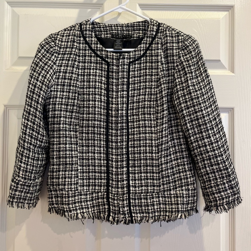 PARALLEL fringe jacket